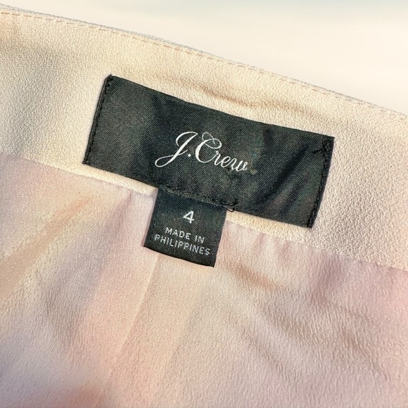J. Crew ‘Wrap Dress in 365 Crepe’ in Baby Pink Size 4 - Picture 3 of 16